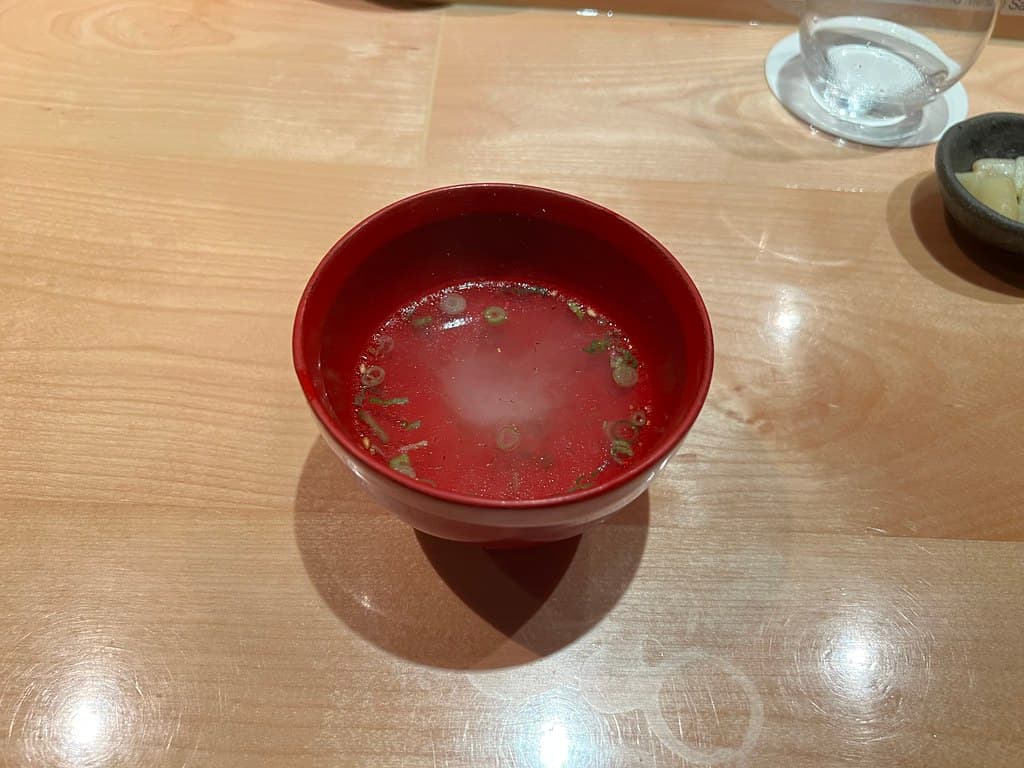 Miso soep met tofu en wakame